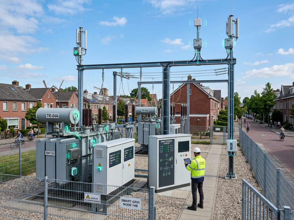 Smart Grid Node — lokale flexibiliteitsoplossing voor Nederlandse wijken